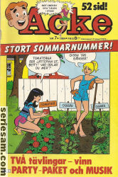 Acke 1984 nr 7 omslag serier Acke 1984 nr 7 omslag serier
