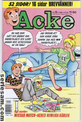 Acke 1988 nr 9 omslag serier Acke 1988 nr 9 omslag serier