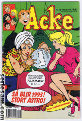 Acke 1993 nr 1 omslag serier Acke 1993 nr 1 omslag serier