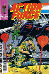 Action force 1990 nr 1 omslag serier Action force 1990 nr 1 omslag serier
