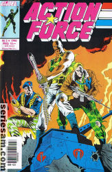 Action force 1990 nr 3 omslag serier Action force 1990 nr 3 omslag serier
