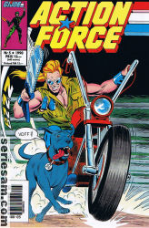 Action force 1990 nr 5 omslag serier Action force 1990 nr 5 omslag serier