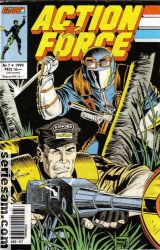 Action force 1990 nr 7 omslag serier Action force 1990 nr 7 omslag serier