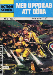 Actionserien 1977 nr 6 omslag serier Actionserien 1977 nr 6 omslag serier