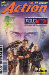 Actionserien 1991 nr 2 omslag serier Actionserien 1991 nr 2 omslag serier
