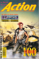 Actionserien 1992 nr 2 omslag serier Actionserien 1992 nr 2 omslag serier