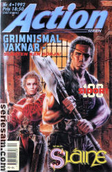 Actionserien 1992 nr 4 omslag serier