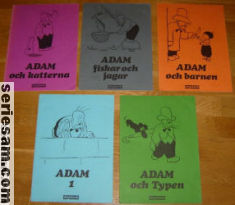 Adam 1977 omslag serier Adam 1977 omslag serier