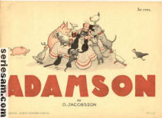 Adamson (senare upplagor) 1925 omslag serier