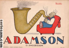 Adamson (senare upplagor) 1927 omslag serier