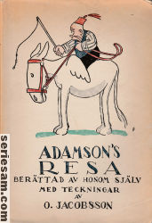 Adamsons resa 1926 omslag serier