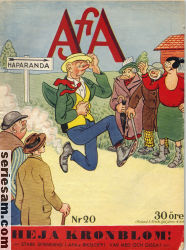 Allt för alla 1931 nr 20 omslag serier