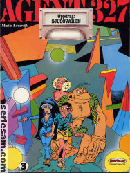 Agent 327 1986 nr 3 omslag serier Agent 327 1986 nr 3 omslag serier