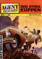 Agentdeckaren 1972 nr 1 omslag serier