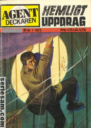 Agentdeckaren 1973 nr 1 omslag serier