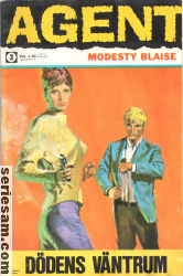 Agent Modesty Blaise 1967 nr 3 omslag serier