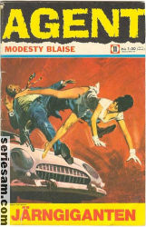 AGENT MODESTY BLAISE 1968 nr 11 omslag