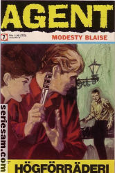 Agent Modesty Blaise 1968 nr 7 omslag serier