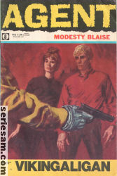 Agent Modesty Blaise 1968 nr 8 omslag serier