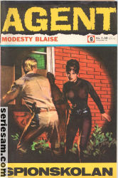 Agent Modesty Blaise 1968 nr 9 omslag serier