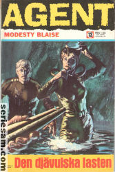 Agent Modesty Blaise 1969 nr 13 omslag serier