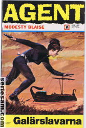 Agent Modesty Blaise 1969 nr 14 omslag serier