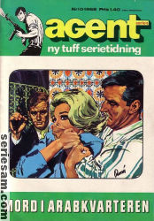 Agentserien 1968 nr 10 omslag serier