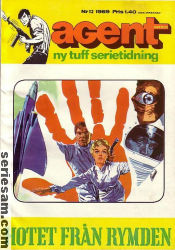 Agentserien 1969 nr 12 omslag serier