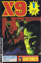 Agent X9 1969 nr 1 omslag serier