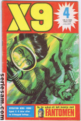 Agent X9 1969 nr 4 omslag serier Agent X9 1969 nr 4 omslag serier