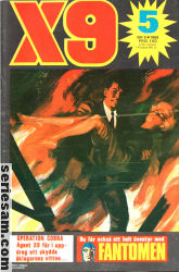 Agent X9 1969 nr 5 omslag serier Agent X9 1969 nr 5 omslag serier