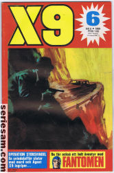 Agent X9 1969 nr 6 omslag serier