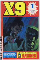 Agent X9 1970 nr 1 omslag serier