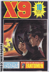 Agent X9 1970 nr 10 omslag serier