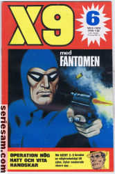 Agent X9 1970 nr 6 omslag serier