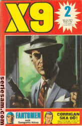 Agent X9 1971 nr 2 omslag serier