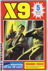 Agent X9 1971 nr 5 omslag serier