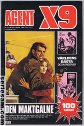 Agent X9 1981 nr 10 omslag serier Agent X9 1981 nr 10 omslag serier