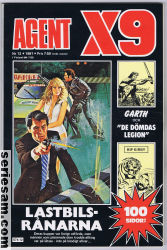 Agent X9 1981 nr 12 omslag serier Agent X9 1981 nr 12 omslag serier