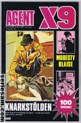 Agent X9 1981 nr 9 omslag serier Agent X9 1981 nr 9 omslag serier