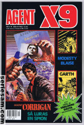 Agent X9 1989 nr 4 omslag serier
