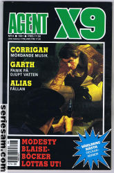 Agent X9 1991 nr 8 omslag serier