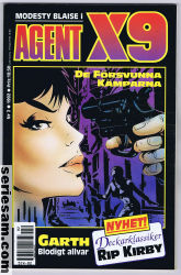 Agent X9 1992 nr 2 omslag serier
