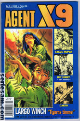 Agent X9 1999 nr 1 omslag serier Agent X9 1999 nr 1 omslag serier