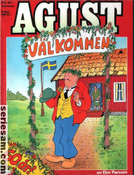 Agust 60 år 1987 omslag serier