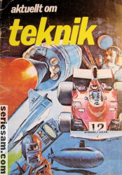 Aktuellt om teknik 1975 nr 1 omslag serier Aktuellt om teknik 1975 nr 1 omslag serier