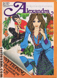 Alexandra 1971 nr 1 omslag serier Alexandra 1971 nr 1 omslag serier