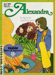 Alexandra 1971 nr 7 omslag serier