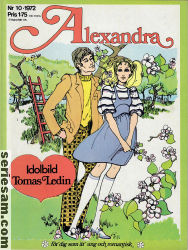 Alexandra 1972 nr 10 omslag serier