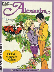 Alexandra 1972 nr 14 omslag serier